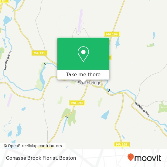 Mapa de Cohasse Brook Florist