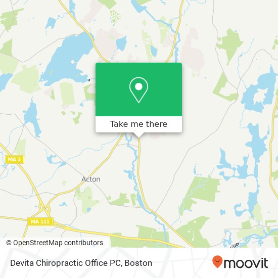 Devita Chiropractic Office PC map