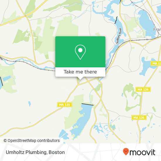 Umholtz Plumbing map