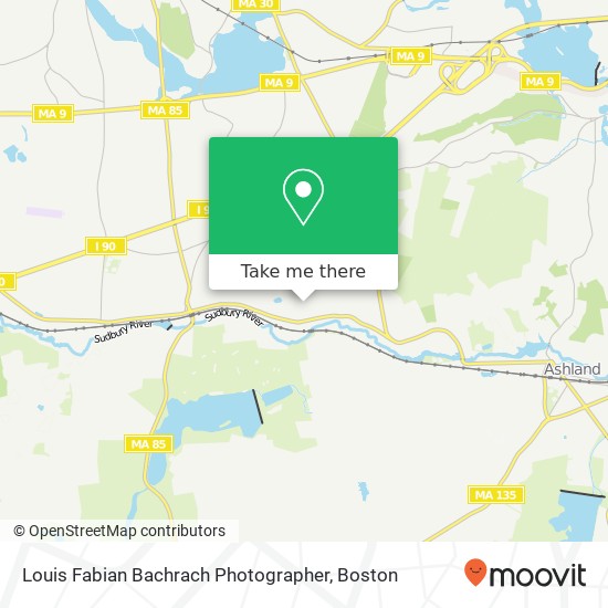 Louis Fabian Bachrach Photographer map