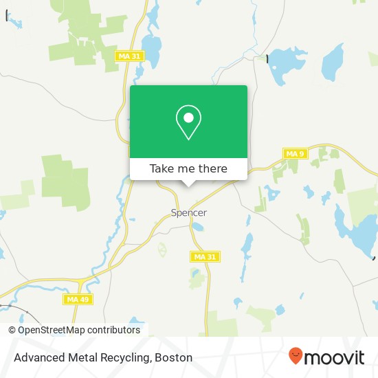 Advanced Metal Recycling map