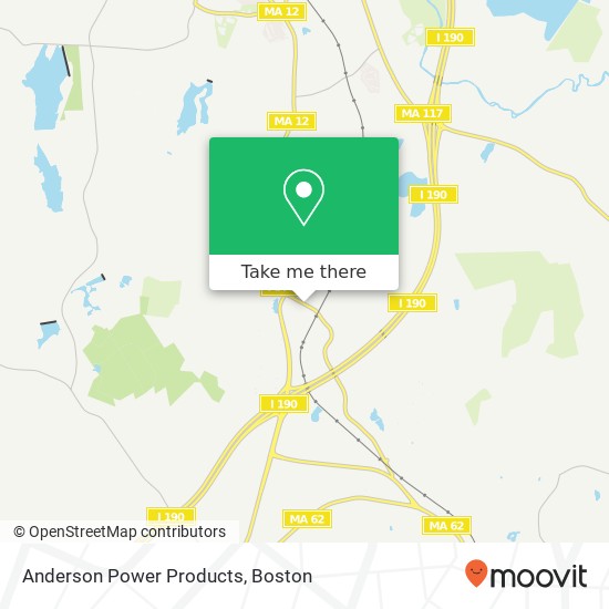 Anderson Power Products map