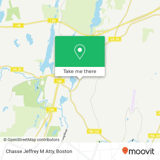 Chasse Jeffrey M Atty map