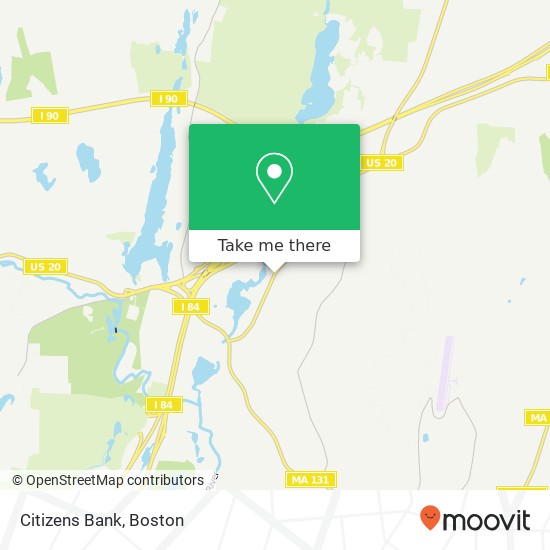 Citizens Bank map