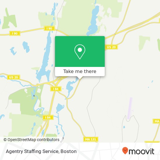 Mapa de Agentry Staffing Service