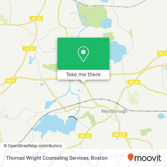 Mapa de Thomas Wright Counseling Services