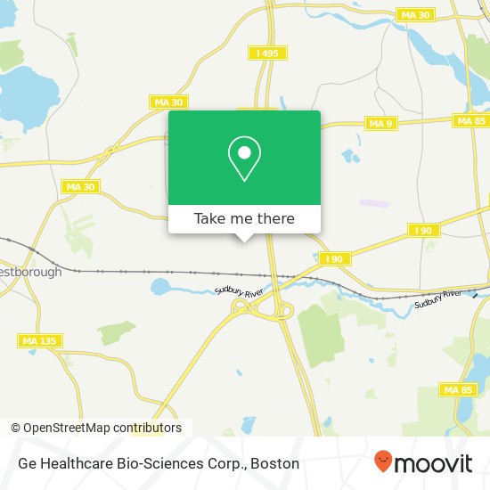 Mapa de Ge Healthcare Bio-Sciences Corp.