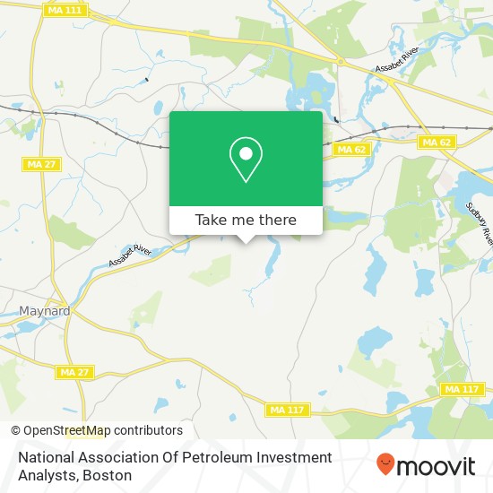 National Association Of Petroleum Investment Analysts map