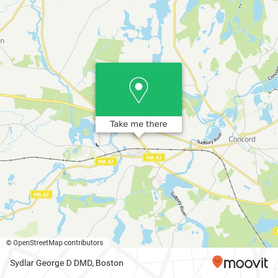 Sydlar George D DMD map