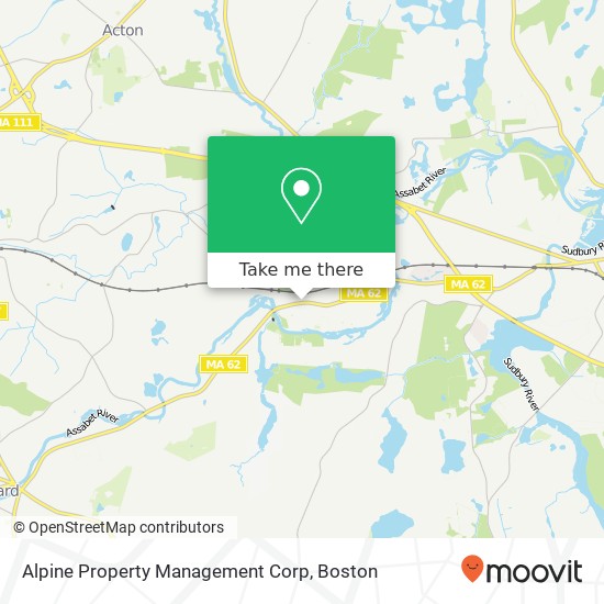Alpine Property Management Corp map