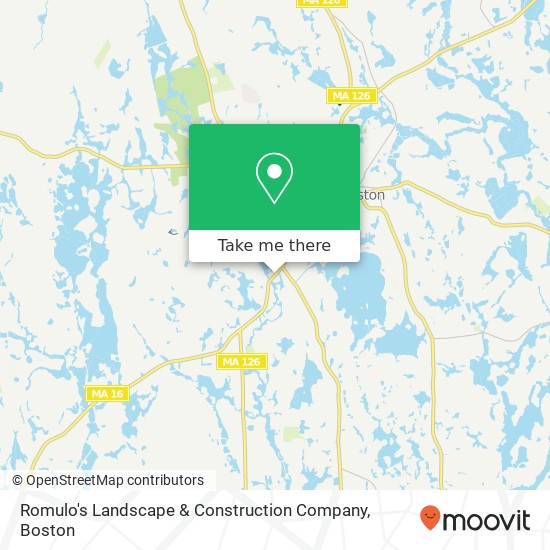 Mapa de Romulo's Landscape & Construction Company