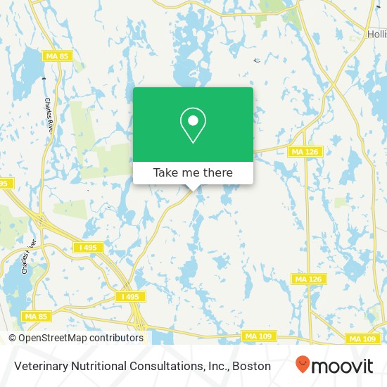 Veterinary Nutritional Consultations, Inc. map