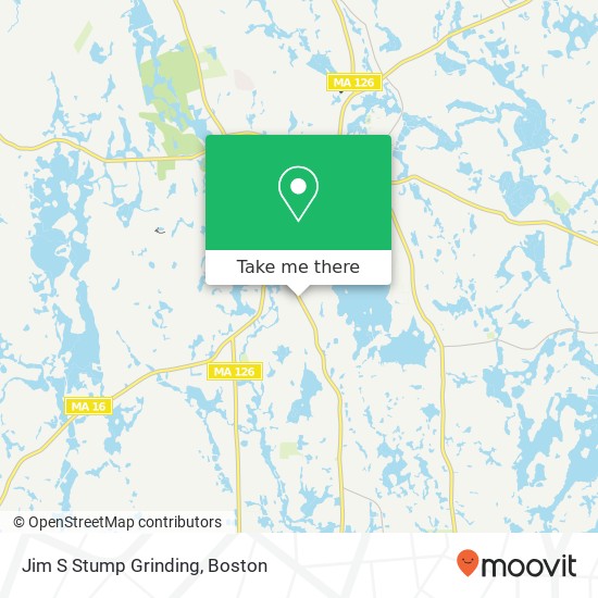 Jim S Stump Grinding map