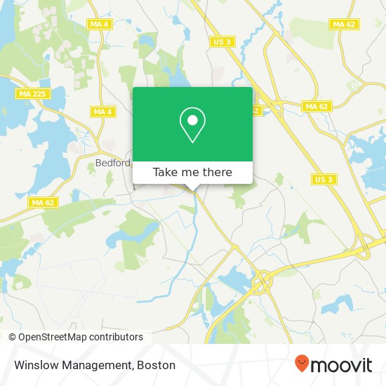 Mapa de Winslow Management