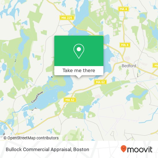 Mapa de Bullock Commercial Appraisal