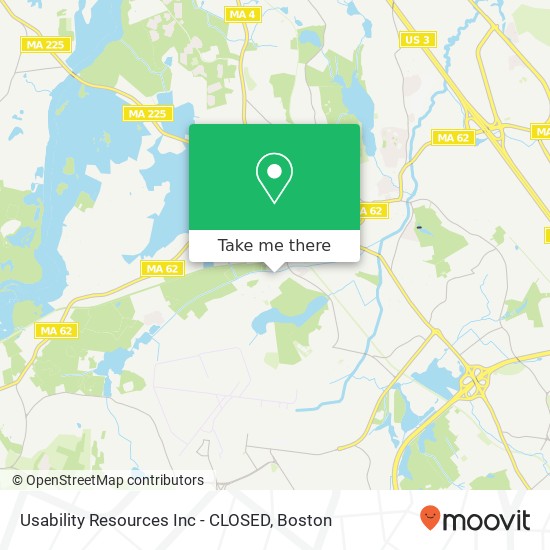 Usability Resources Inc - CLOSED map