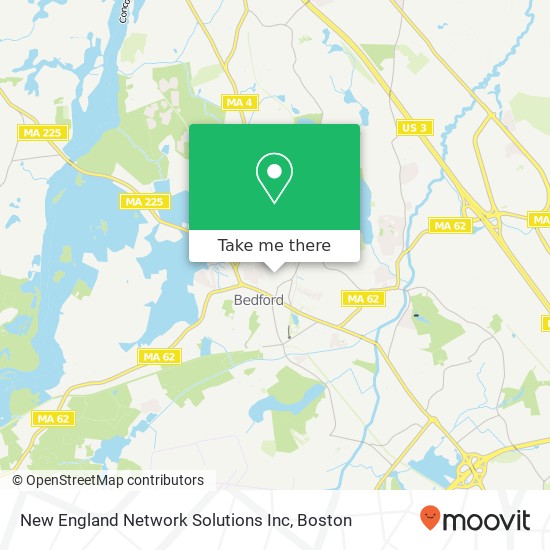 Mapa de New England Network Solutions Inc