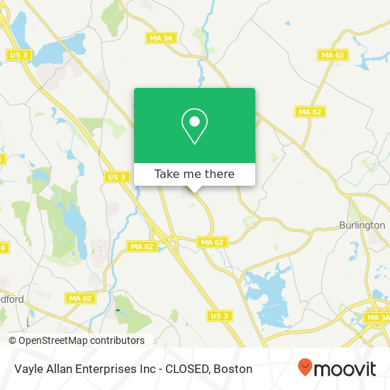 Vayle Allan Enterprises Inc - CLOSED map