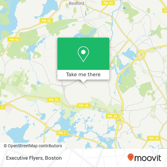 Executive Flyers map