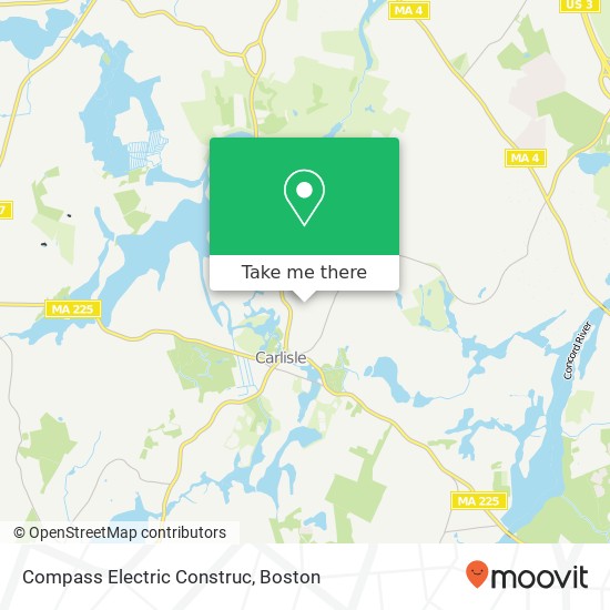 Compass Electric Construc map