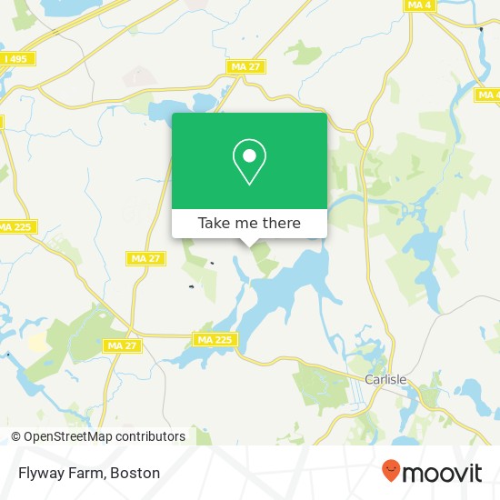 Mapa de Flyway Farm