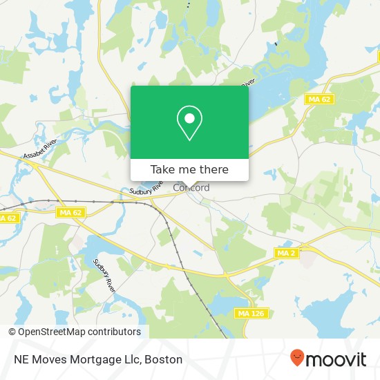 NE Moves Mortgage Llc map