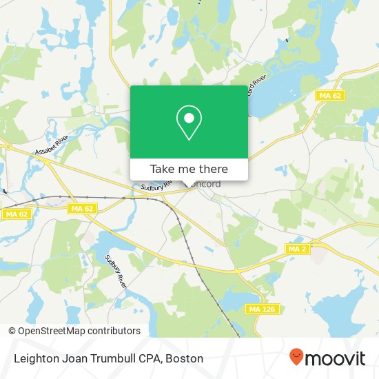 Leighton Joan Trumbull CPA map