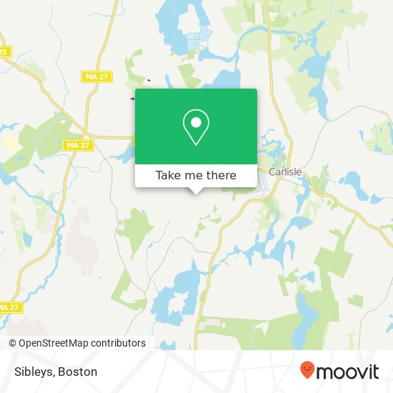 Sibleys map