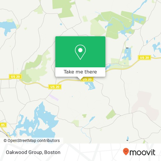 Oakwood Group map