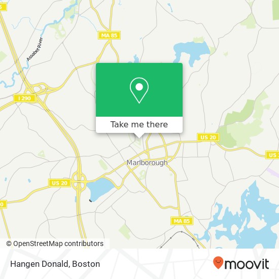 Hangen Donald map