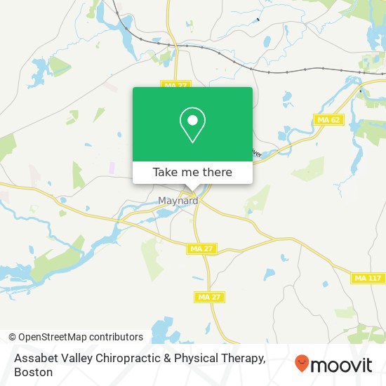 Mapa de Assabet Valley Chiropractic & Physical Therapy