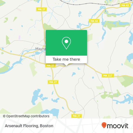 Arsenault Flooring map