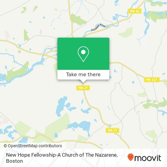 Mapa de New Hope Fellowship-A Church of The Nazarene