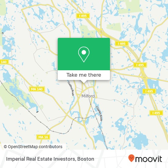 Imperial Real Estate Investors map