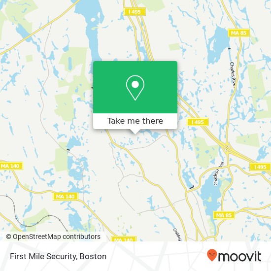 Mapa de First Mile Security