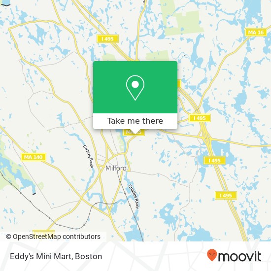 Eddy's Mini Mart map