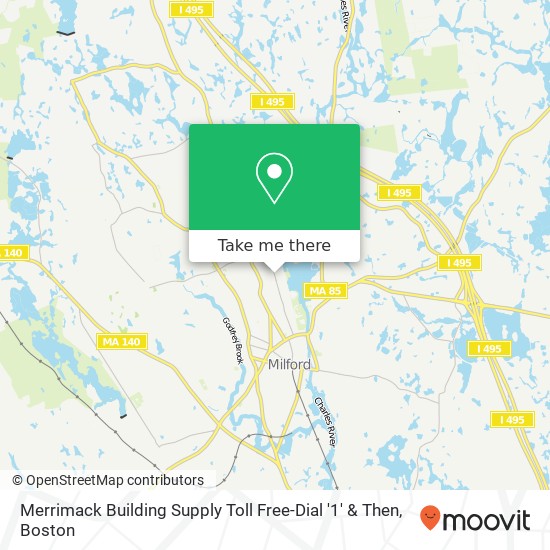 Merrimack Building Supply Toll Free-Dial '1' & Then map