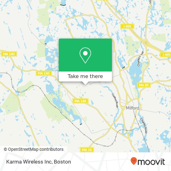 Karma Wireless Inc map