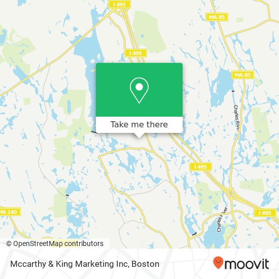 Mapa de Mccarthy & King Marketing Inc