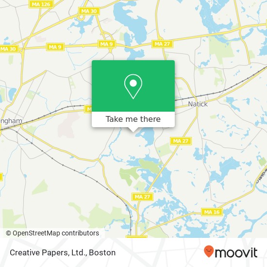 Creative Papers, Ltd. map