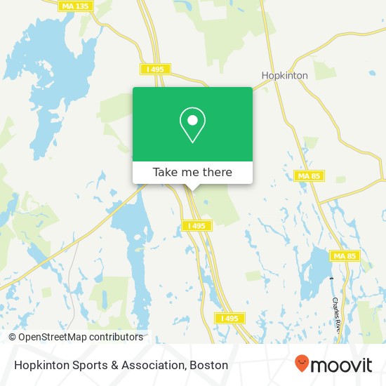 Mapa de Hopkinton Sports & Association