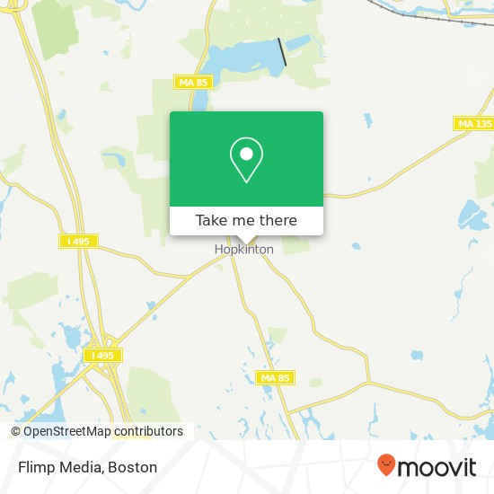 Mapa de Flimp Media