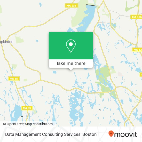 Data Management Consulting Services map