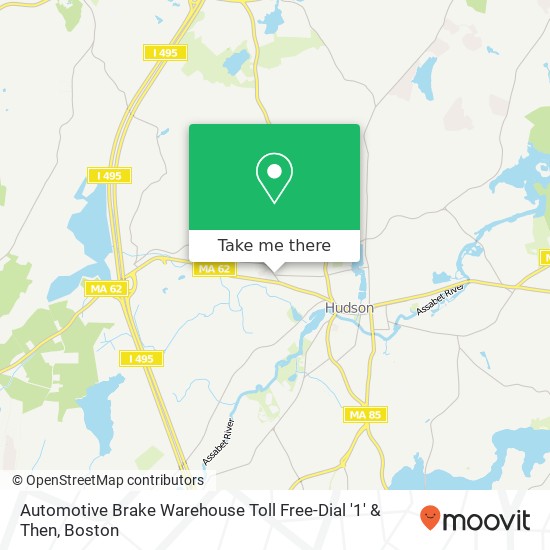 Automotive Brake Warehouse Toll Free-Dial '1' & Then map