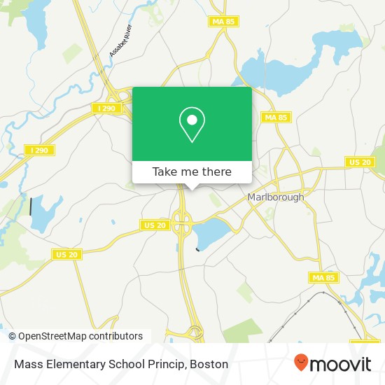 Mass Elementary School Princip map