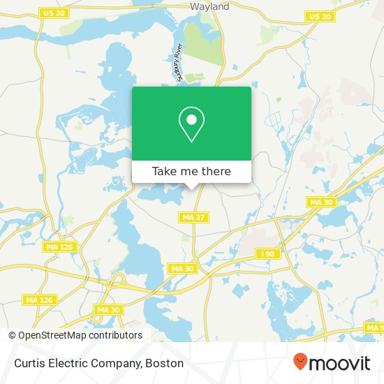 Mapa de Curtis Electric Company