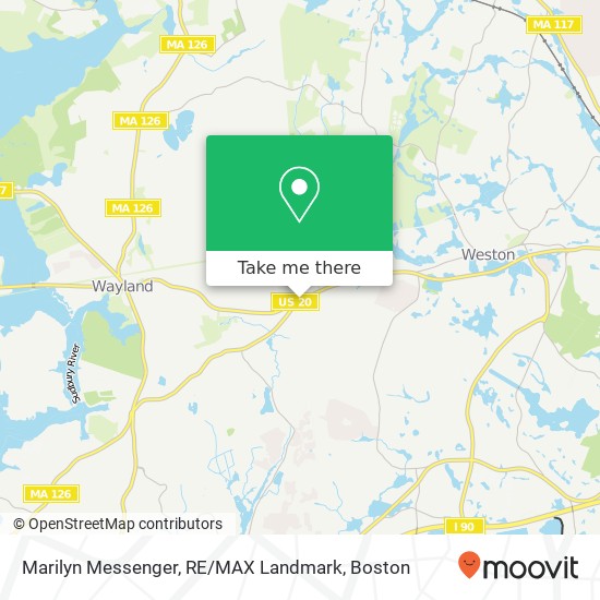 Mapa de Marilyn Messenger, RE / MAX Landmark