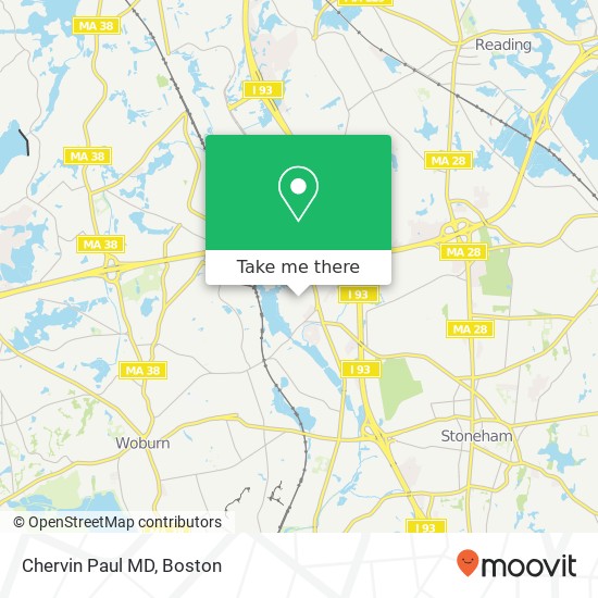 Chervin Paul MD map