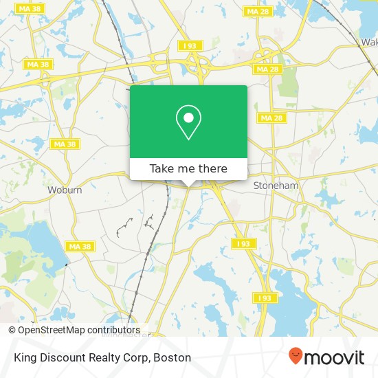King Discount Realty Corp map