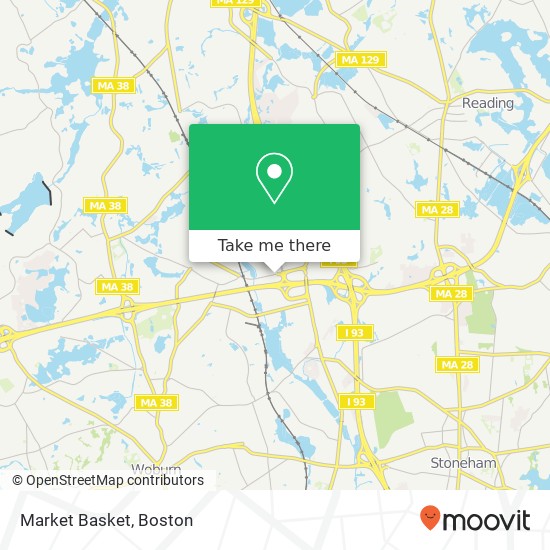 Market Basket map